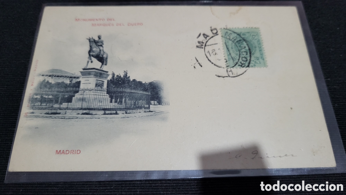 Postales: Tarjeta Postal usada Madrid - Foto 1