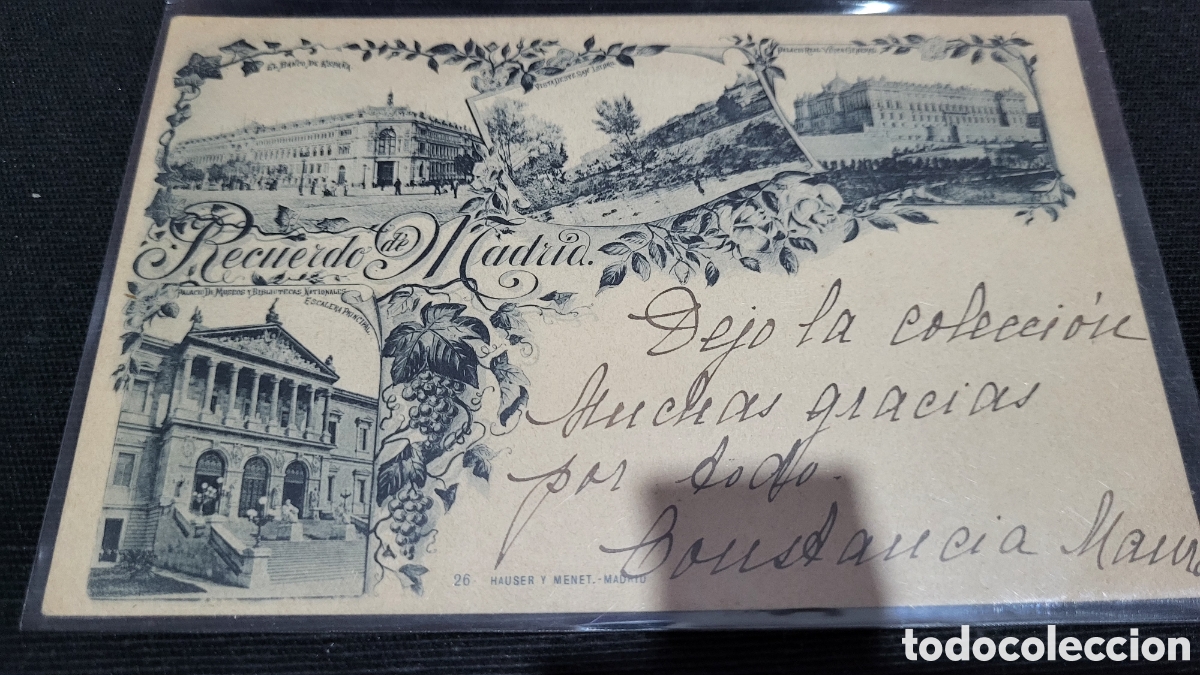 Postales: Tarjeta Postal usada Madrid - Foto 1
