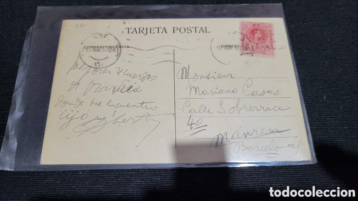 Postales: Tarjeta Postal usada Madrid - Foto 2