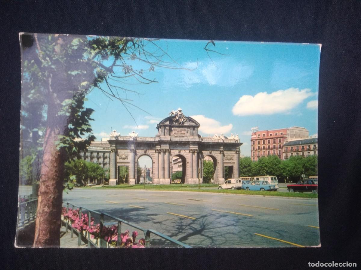 Postales: Postal Madrid puerta de Alcala - Foto 2