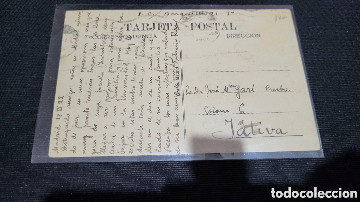 Postales: Tarjeta Postal usada Madrid - Foto 2