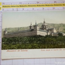 Cartoline: POSTAL DE MADRID. SIGLO XIX - 1905. MONASTERIO SAN LORENZO DEL ESCORIAL DESDE HUERTO FRAILES. 151