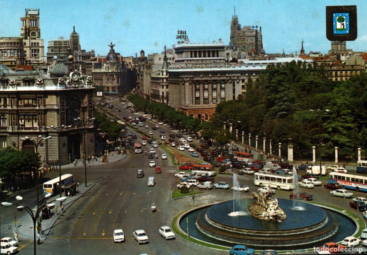 Postales: Madrid la cibeles sin circular - Foto 1