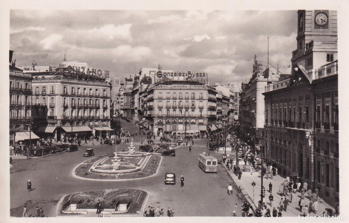 Postales: MADRID - PUERTA DEL SOL - Foto 1