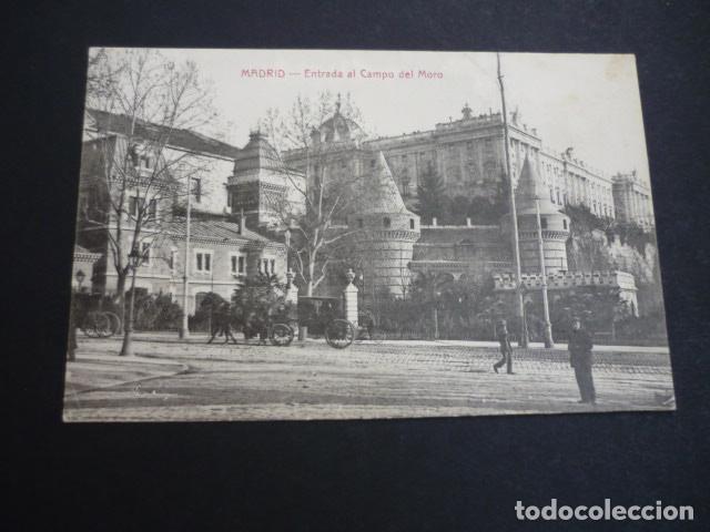 Postales: MADRID ENTRADA AL CAMPO DEL MORO - Foto 1