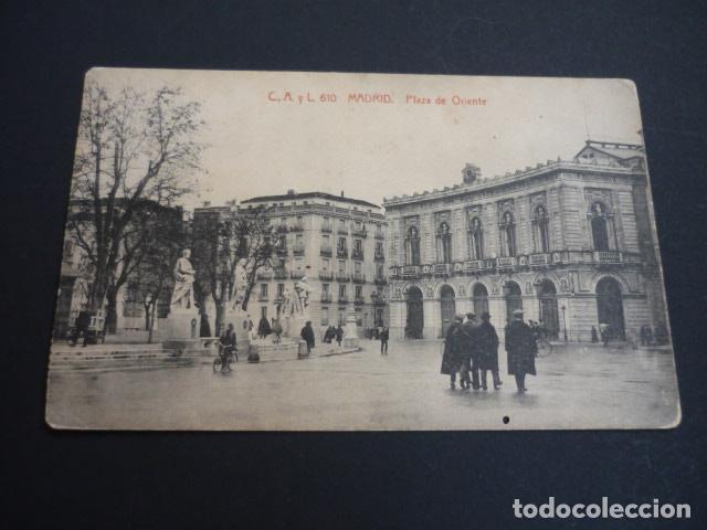 Postales: MADRID PLAZA DE ORIENTE - Foto 1