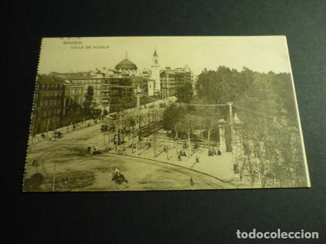 Postales: MADRID CALLE DE ALCALA - Foto 1