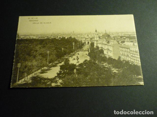 Postales: MADRID CALLE DE ALCALA - Foto 1