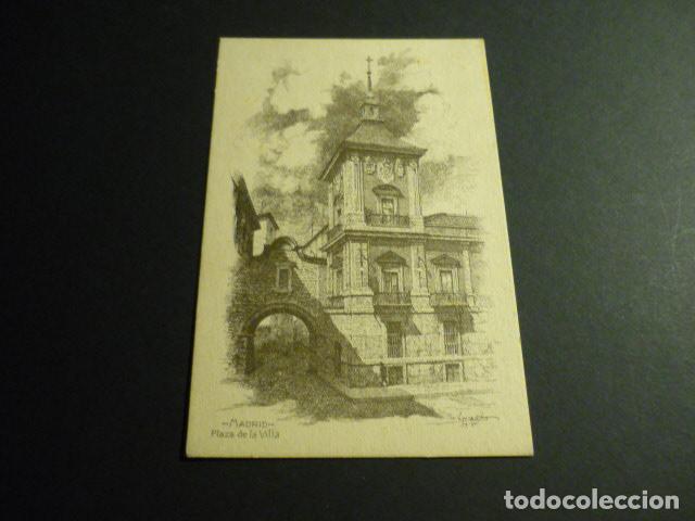 Postales: MADRID PLAZA DE LA VILLA - Foto 1