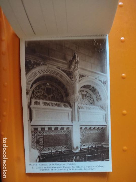 Postales: ENTERRAMIENTO MARQUES CUBAS CATEDRAL ALMUDENA CRIPTA ED HAUSER MENET # 3 SC - Foto 1