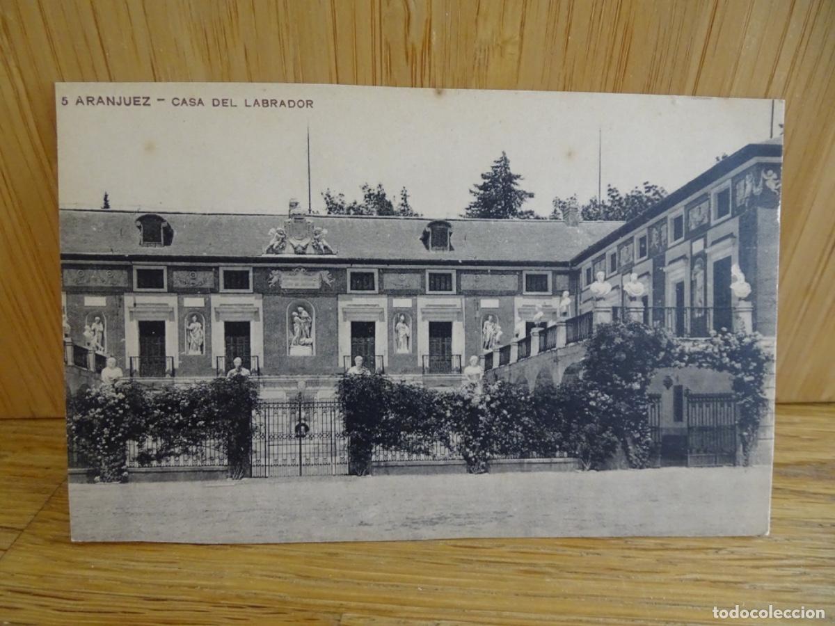 Postales: POSTAL ARANJUEZ CASA DEL LABRADOR. 5 - Foto 1