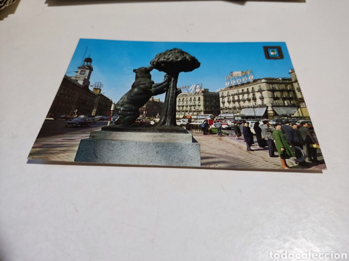 Postales: Postal Madrid puerta del Sol - Foto 1