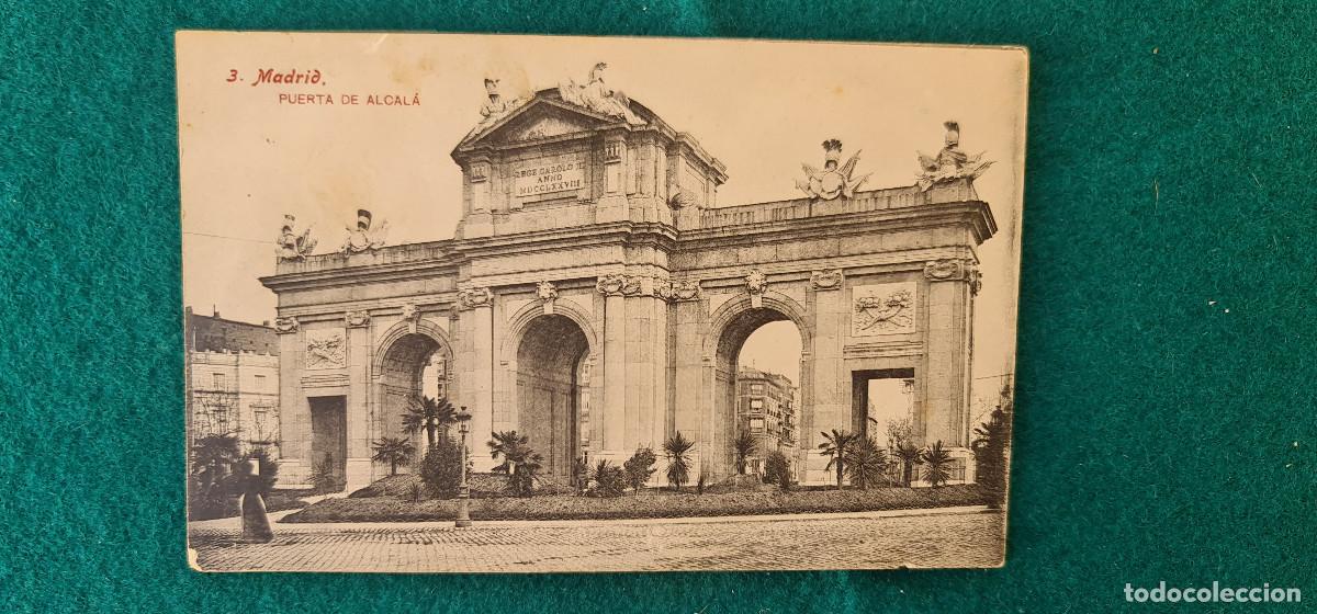 Postales: POSTAL MADRID (1908) PUERTA DE ALCALA - RW - Foto 1