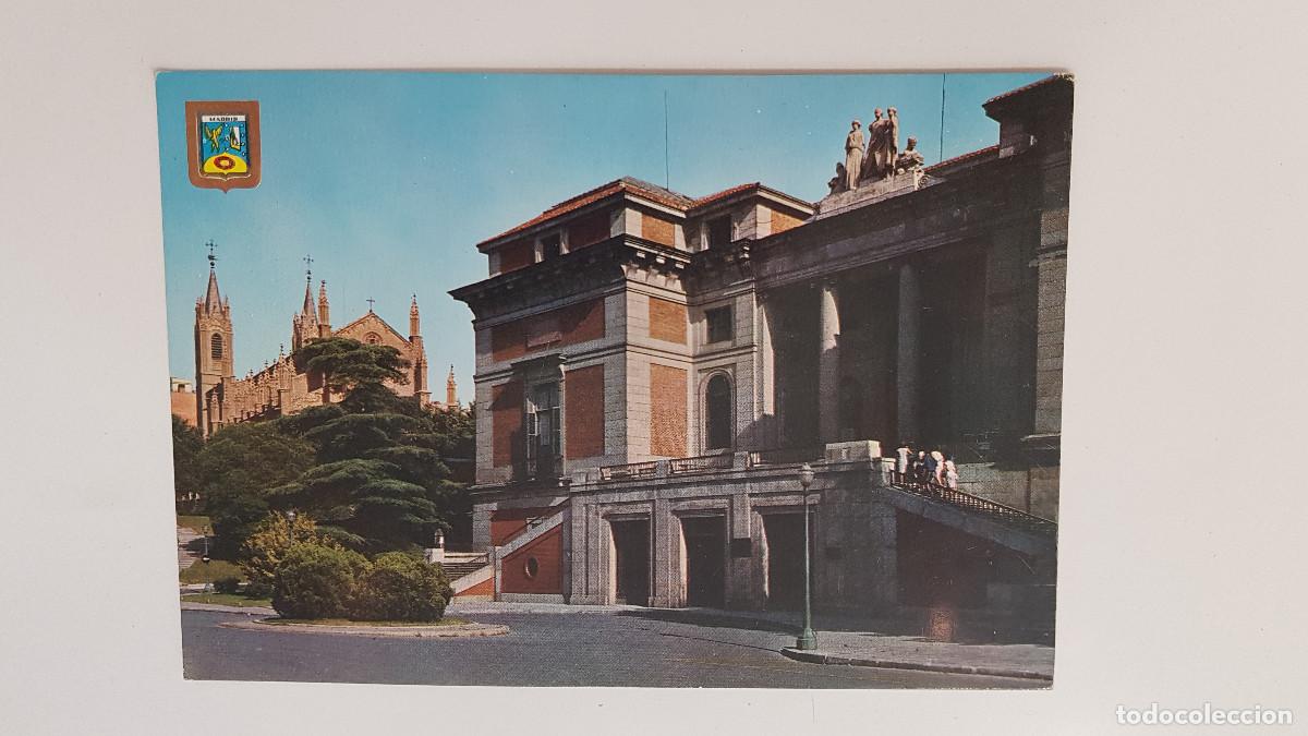 Postales: POSTAL MADRID MUSEO DEL PRADO Y LOS JERONIMOS. 1965 SIN CIRCULAR - Foto 1