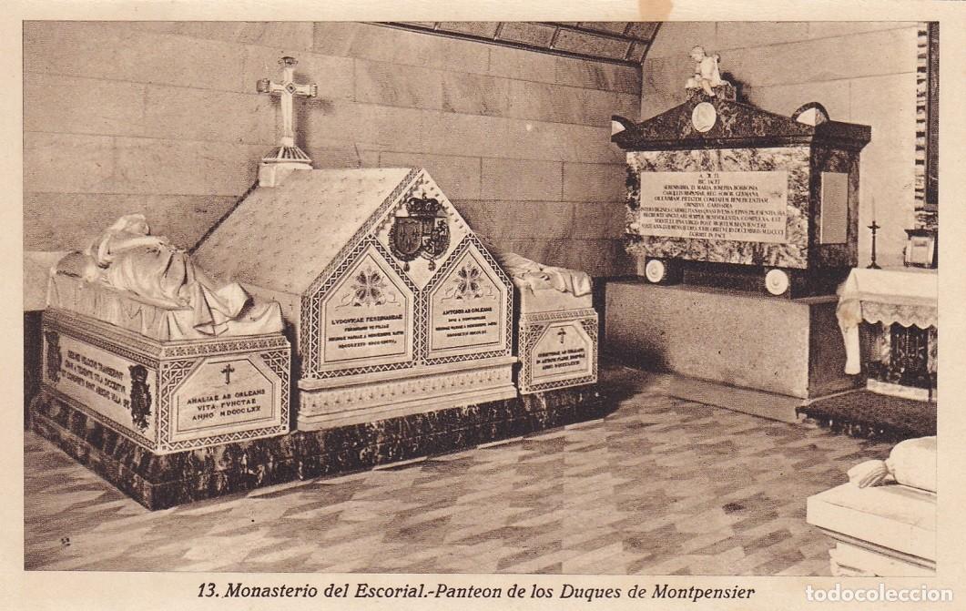 Postcards: 13 Monasterio del Escorial - Pante&oacute;n de los Duques de Montpensier / L. Rosin fot&oacute;grafo