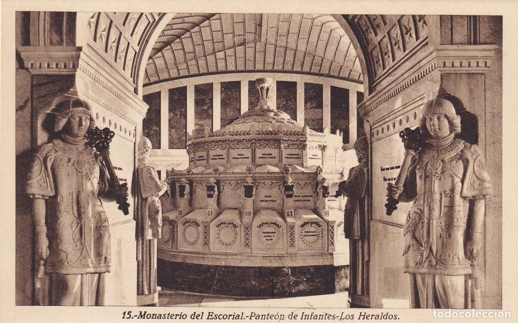 Postcards: 15 Monasterio del Escorial - Pante&oacute;n de Infantes &middot; Los Heraldos / L. Rosin fot&oacute;grafo