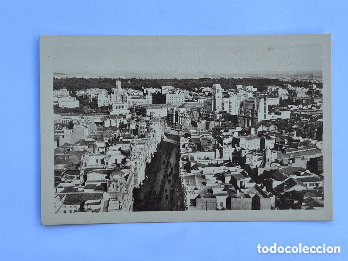 Postales: MADRID. Postal No.28, Vista parcial desde el Edificio de Telef&oacute;nica. Heliotopia de Kallmeyer&hellip; - Foto 1