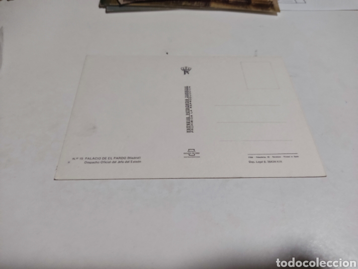 Postales: Postal Palacio del Pardo - Foto 2