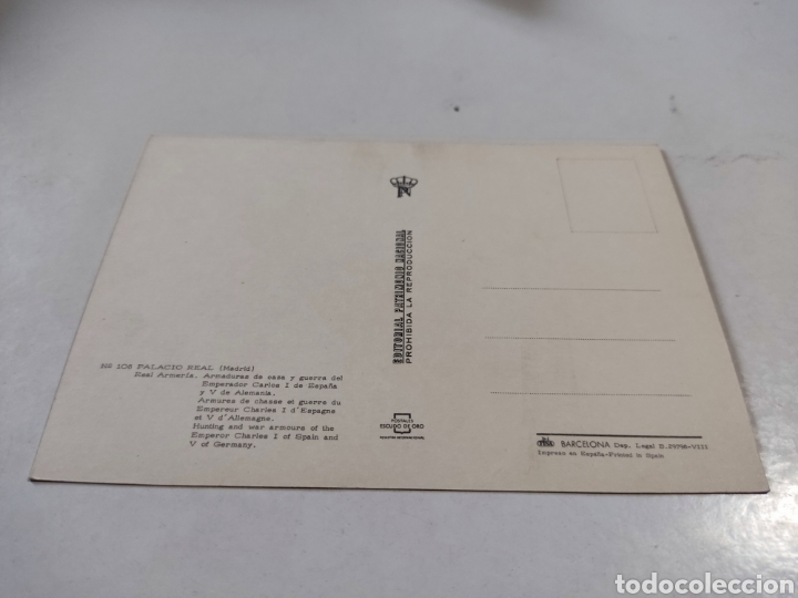 Postales: Postal Palacio Real - Foto 2