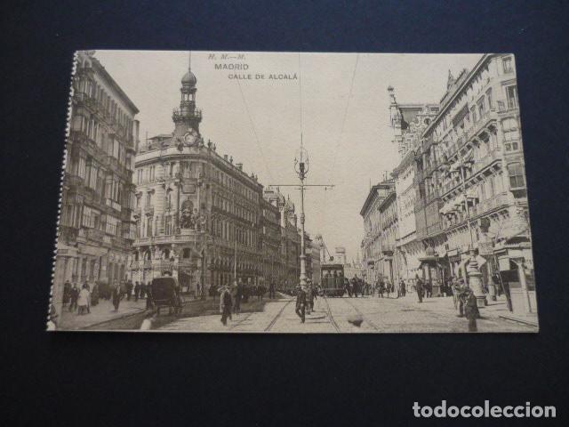 Postales: MADRID CALLE DE ALCALA - Foto 1