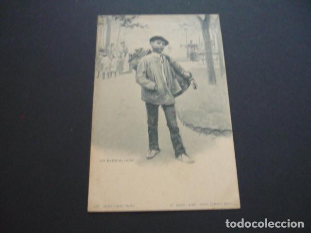 Postkarten: UN BARQUILLERO HAUSER Y MENET COL. BLANCO Y NEGRO