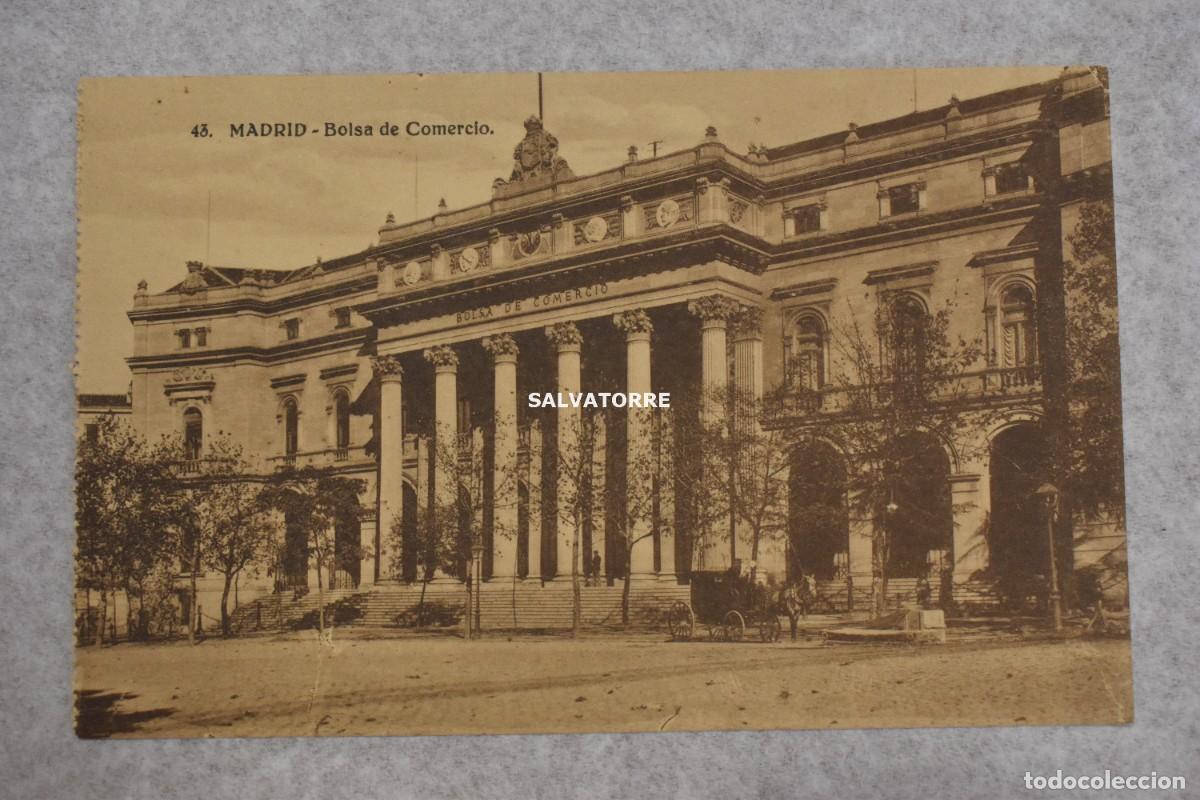 Postales: POSTAL MADRID BOLSA DE COMERCIO 43 AHE - Foto 1