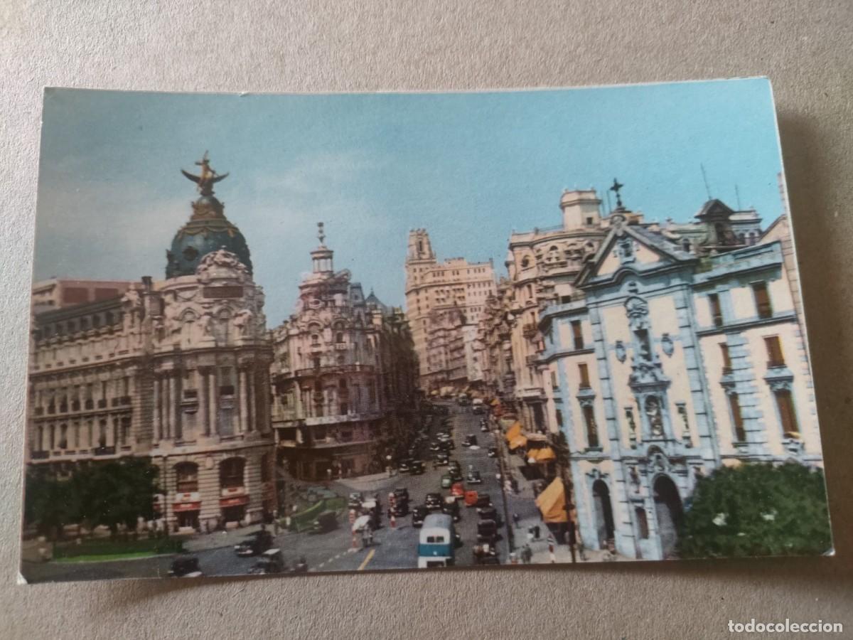 Postales: MADRID . AVENIDA JOSE ANTONIO - Foto 1