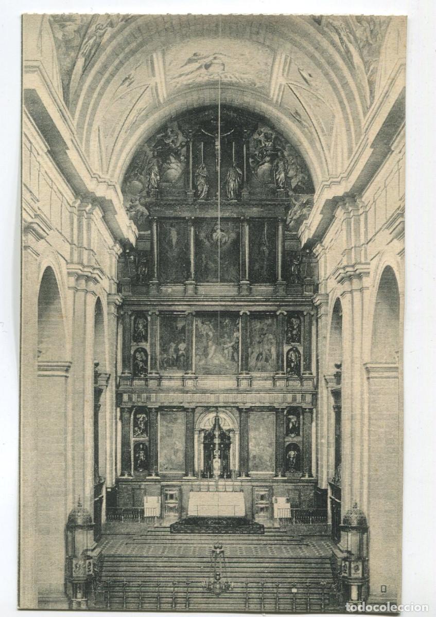 Postales: El Escorial. Retablo del Altar Mayor (Basilica del Monasterio)