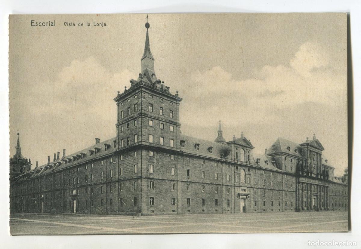 Postkarten: El Escorial. Vista de la Lonja