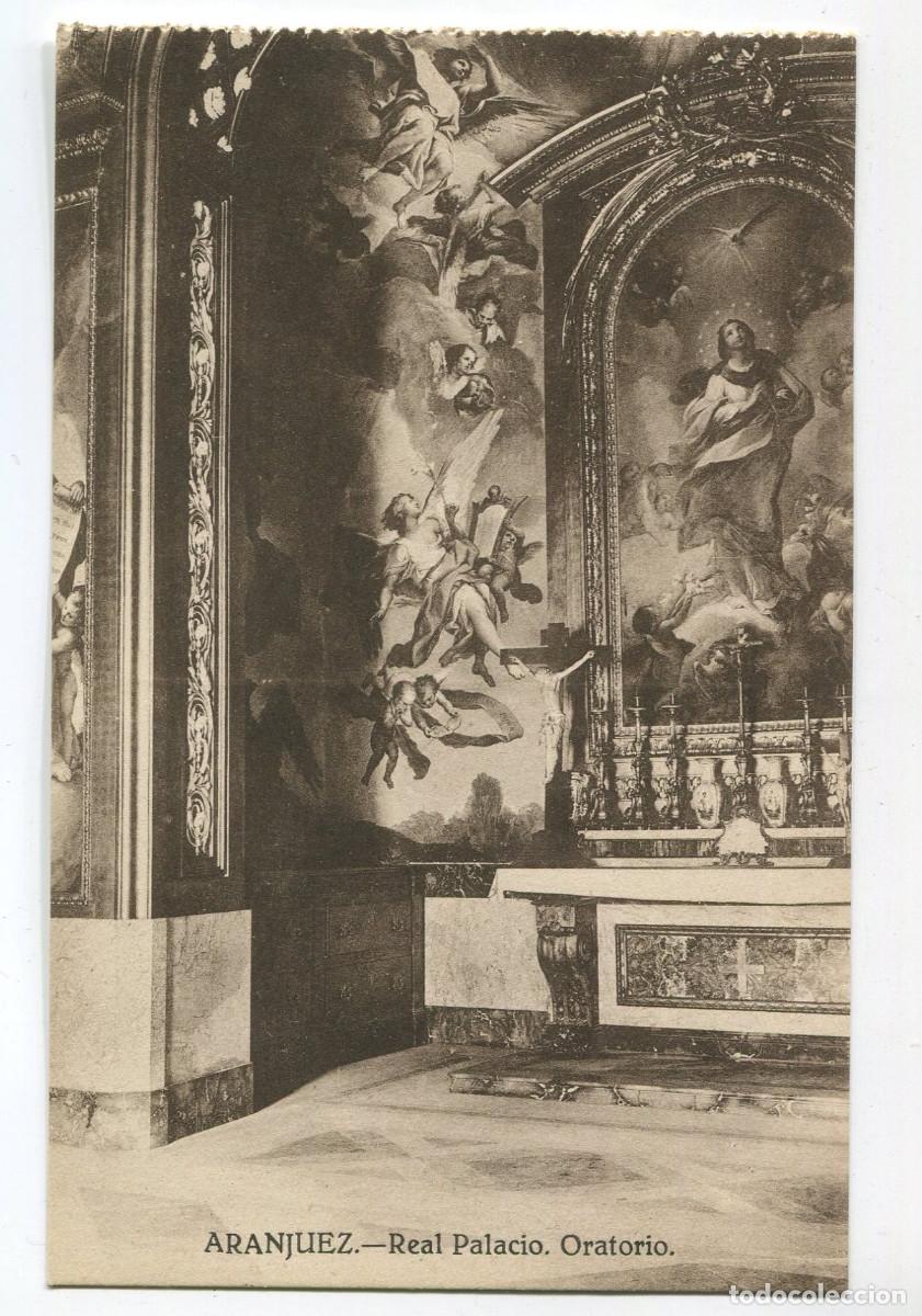 Postales: Aranjuez. Real Palacio. Oratorio. Grafos - Foto 1