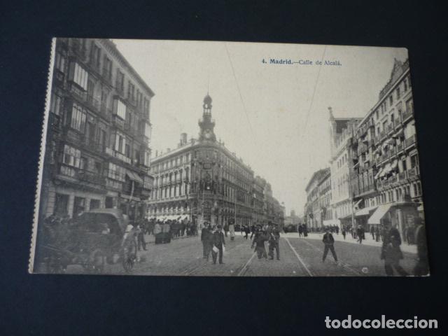 Postales: MADRID CALLE DE ALCALA - Foto 1