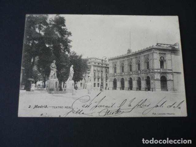 Postales: MADRID TEATRO REAL - Foto 1