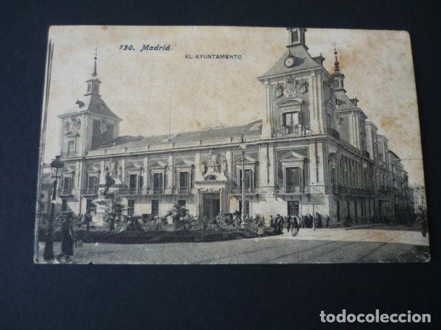 Postales: MADRID EL AYUNTAMIENTO - Foto 1