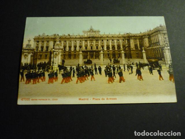 Postales: MADRID PLAZA DE ARMAS - Foto 1