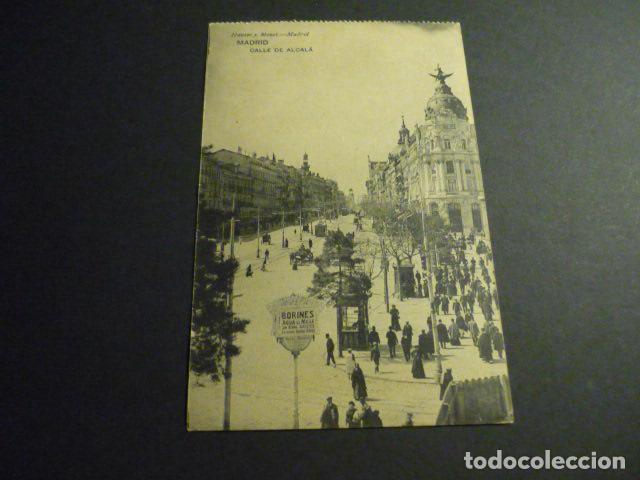 Postales: MADRID CALLE DE ALCALA - Foto 1