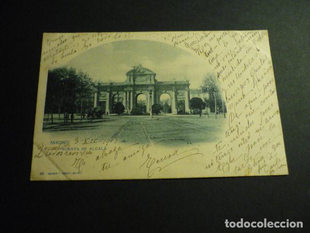 Postales: MADRID PUERTA DE ALCALA HAUSER Y MENET - Foto 1