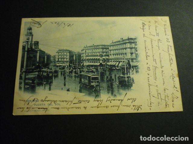 Postales: MADRID PUERTA DEL SOL HAUSER Y MENET - Foto 1