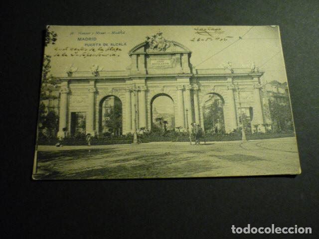 Postales: MADRID PUERTA DE ALCALA - Foto 1