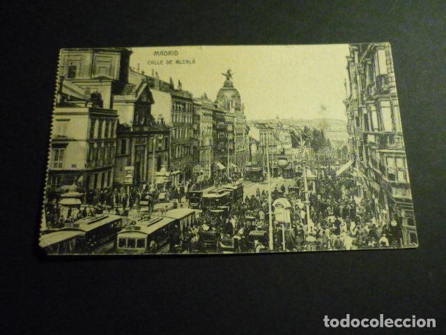 Postales: MADRID CALLE DE ALCALA - Foto 1