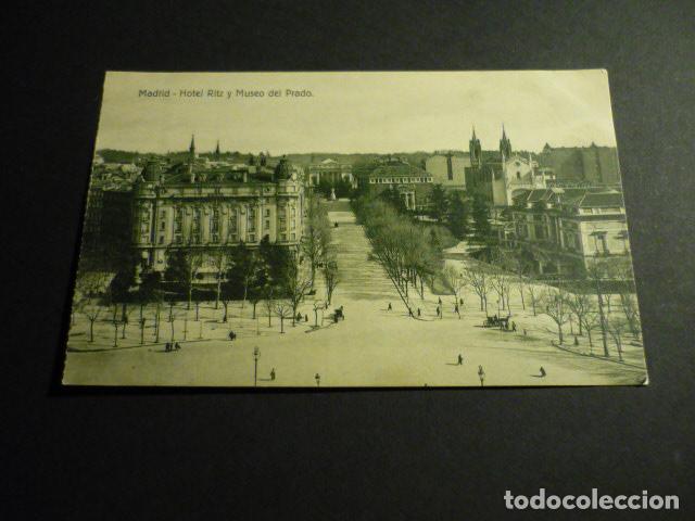 Postales: MADRID HOTEL RITZ Y MUSEO DEL PRADO - Foto 1