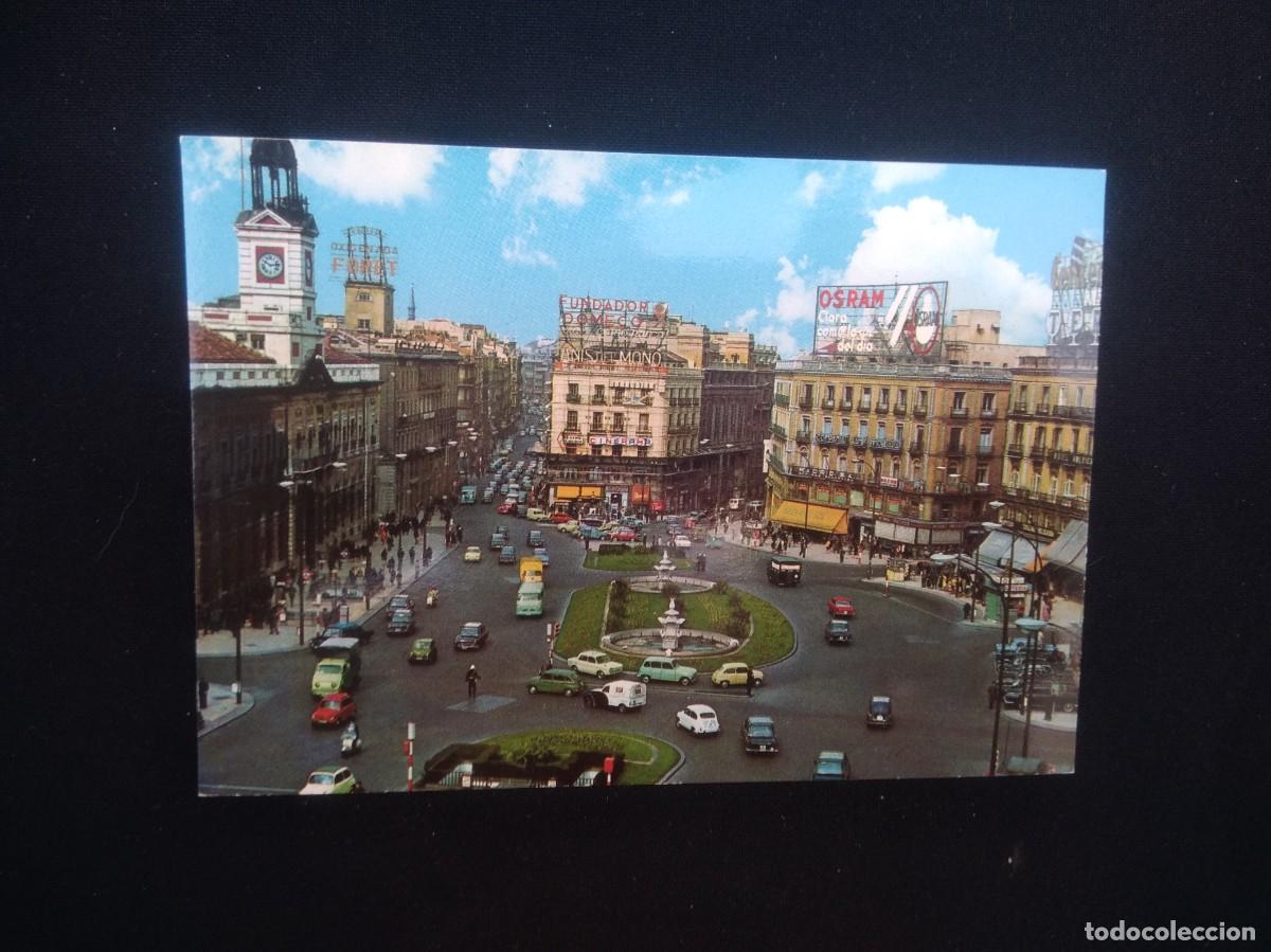 Postales: Postal Madrid Puerta del Sol - Foto 1