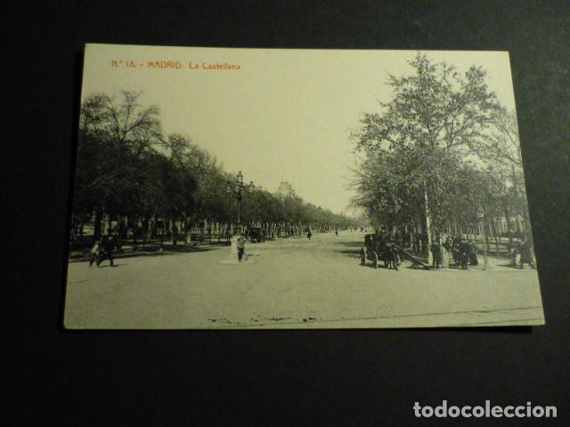Postales: MADRID LA CASTELLANA - Foto 1