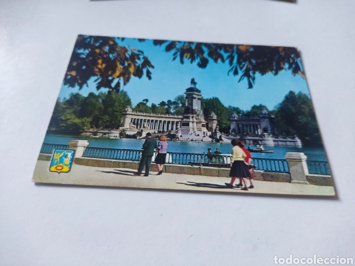 Postales: Postal Madrid parque del Retiro - Foto 1