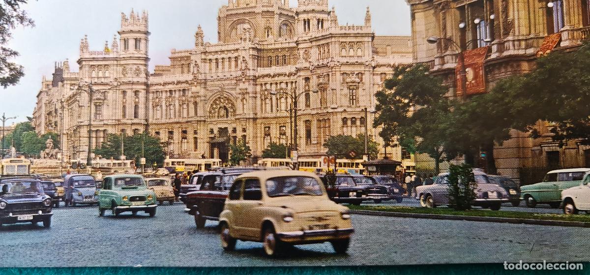 Postales: POSTAL MADRID (1965) PALACIO COMUNICACIONES - Foto 2