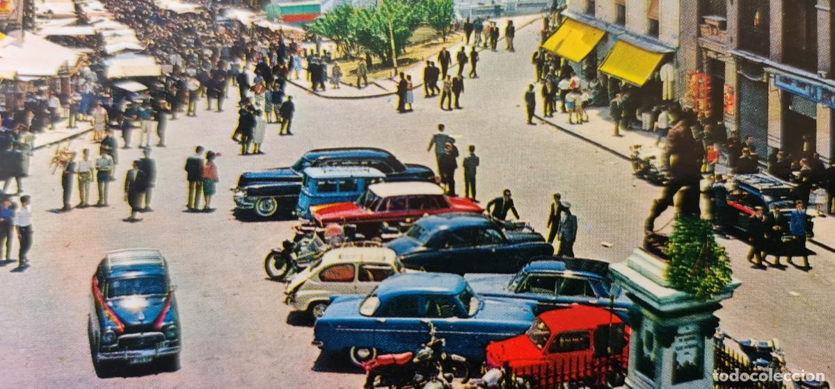 Postales: POSTAL MADRID (1960s) EL RASTRO - Foto 2