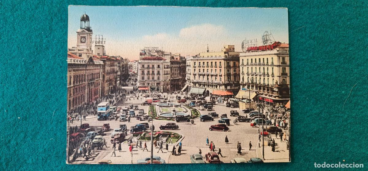 Postales: POSTAL MADRID (1961) PUERTA DEL SOL - Foto 1