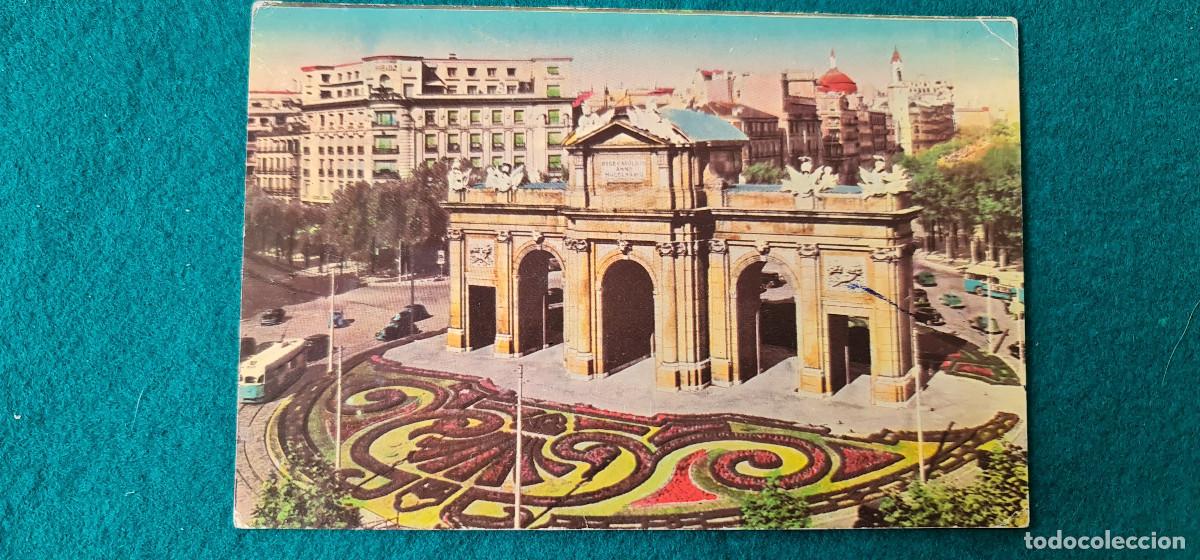 Postales: POSTAL MADRID (1966) PUERTA DE ALCALA - Foto 1