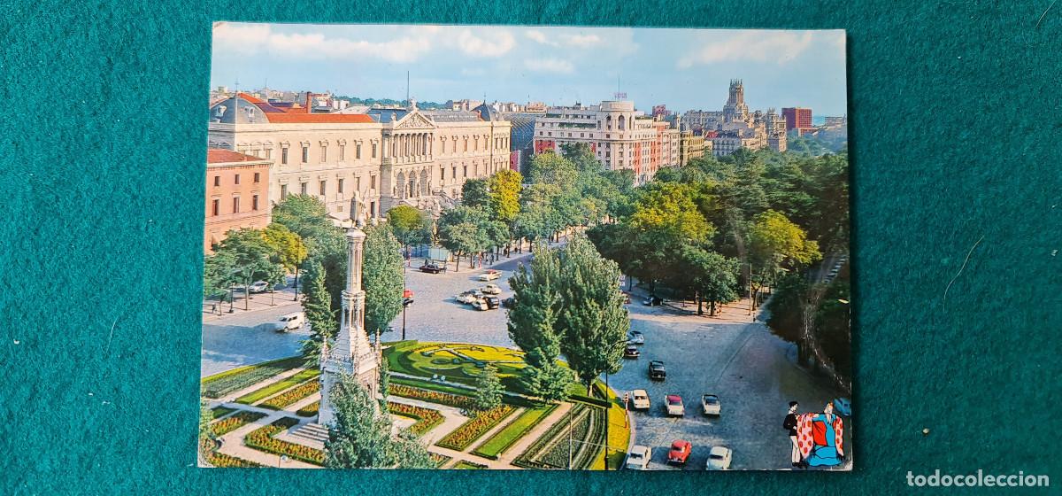 Postales: POSTAL MADRID (1963) MONUMENTO A COLON - Foto 1