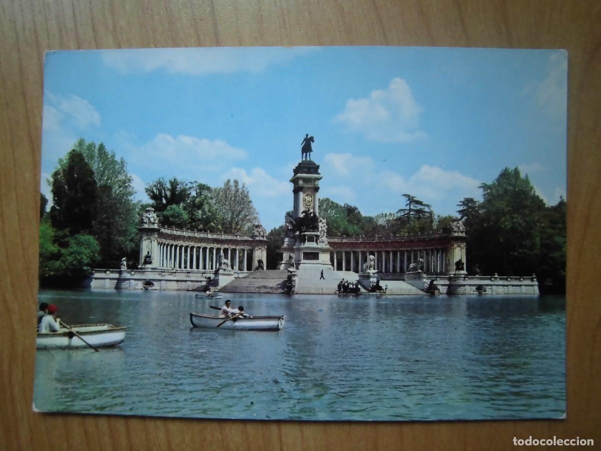 Postales: POSTAL MADRID ESTANQUE DEL RETIRO - Foto 1