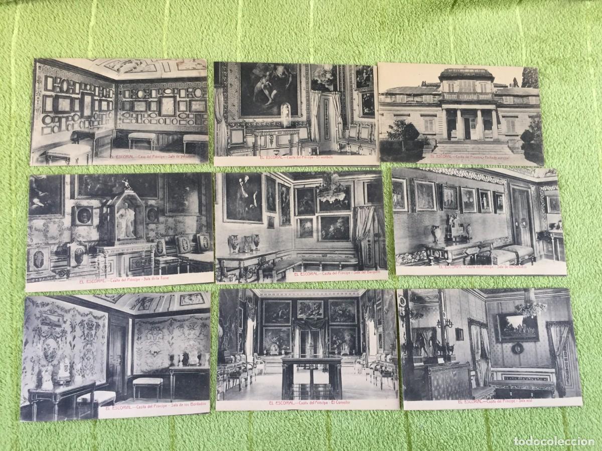 Postales: LOTE DE 43 ANTIGUAS POSTALES DEL MONASTERIO DEL ESCORIAL SIN CIRCULAR